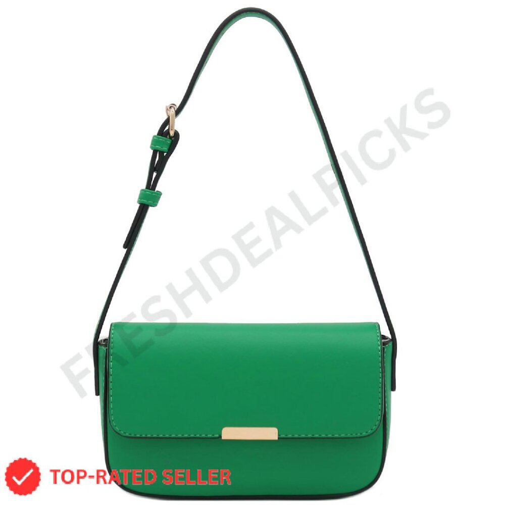 Mini Rectangular Flap Shoulder Bag Classic Chic E… - image 1